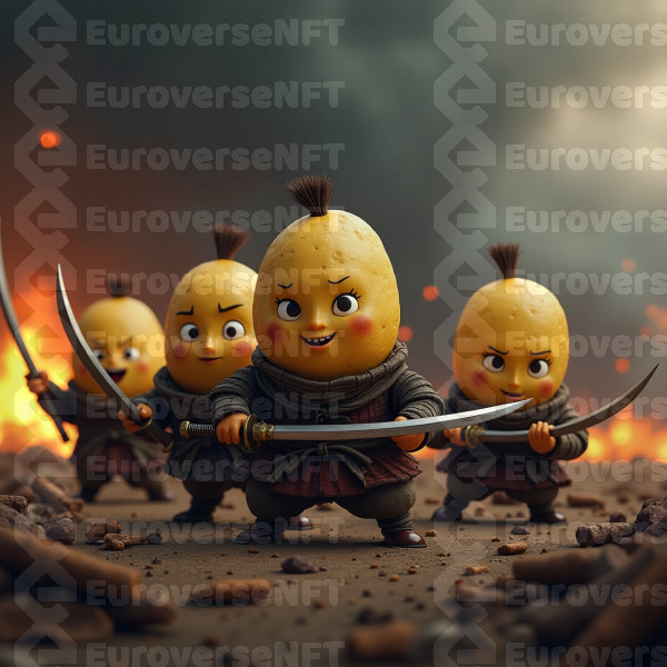 Samurai Potato #NFT