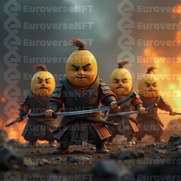 Samurai Potato #NFT